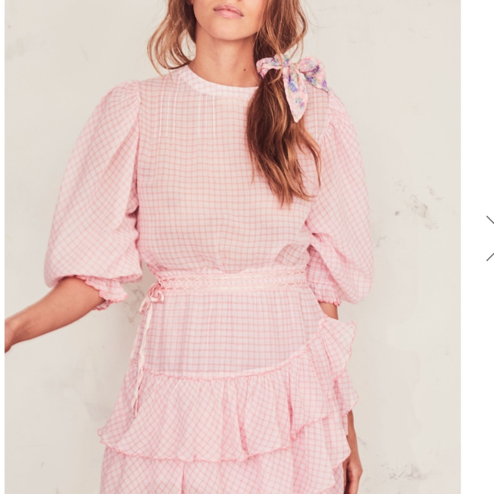LoveShackFancy Lorelie Dress Size P NEW W/ TAGS